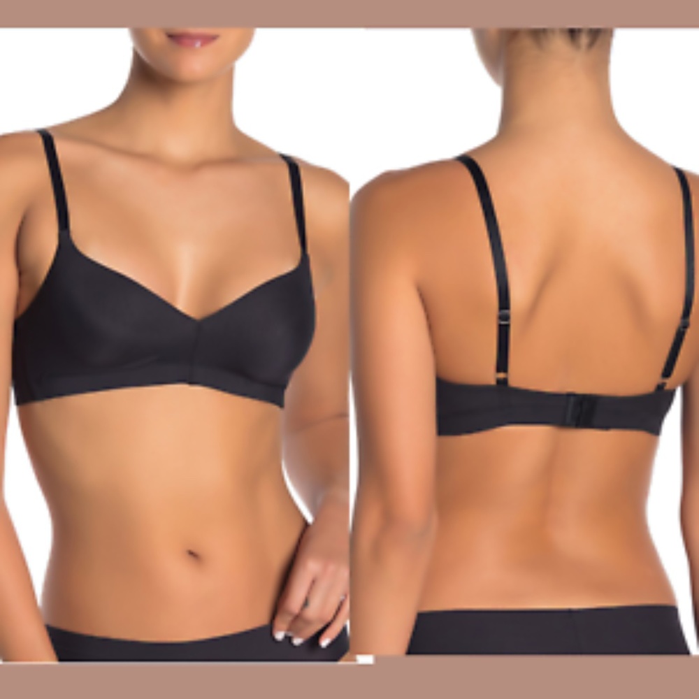 Hanro 71291 Smooth Illusion Soft Cup Bra Black 32B
